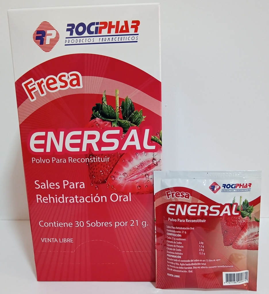 SALES DE REHID 95G X 30 FRESA ROCIPHAR