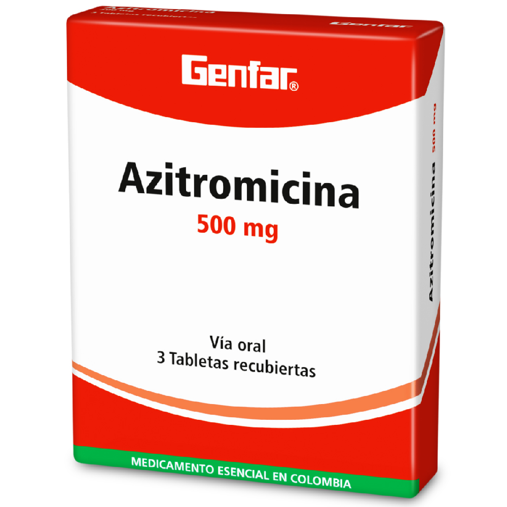 AZITROMICINA TAB 500MG X 3  GF