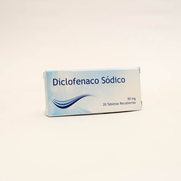 DICLOFENACO TAB 50MG X 20  PC