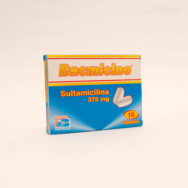 BACMICINE TAB 375 X 10  BIOQUIFAR