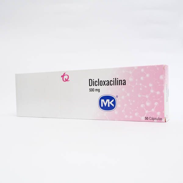 DICLOXACILINA CAP 500MG X 50  MK