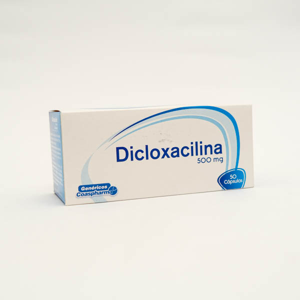 DICLOXACILINA CAP 500MG X 50  PC