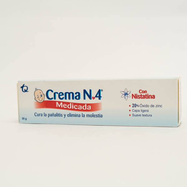 CREMA No 4 X 30GR MEDICADA MK