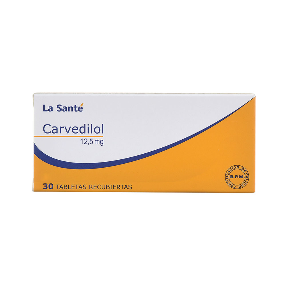 CARVEDILOL TAB 12 5MG X 30  LA SANTE