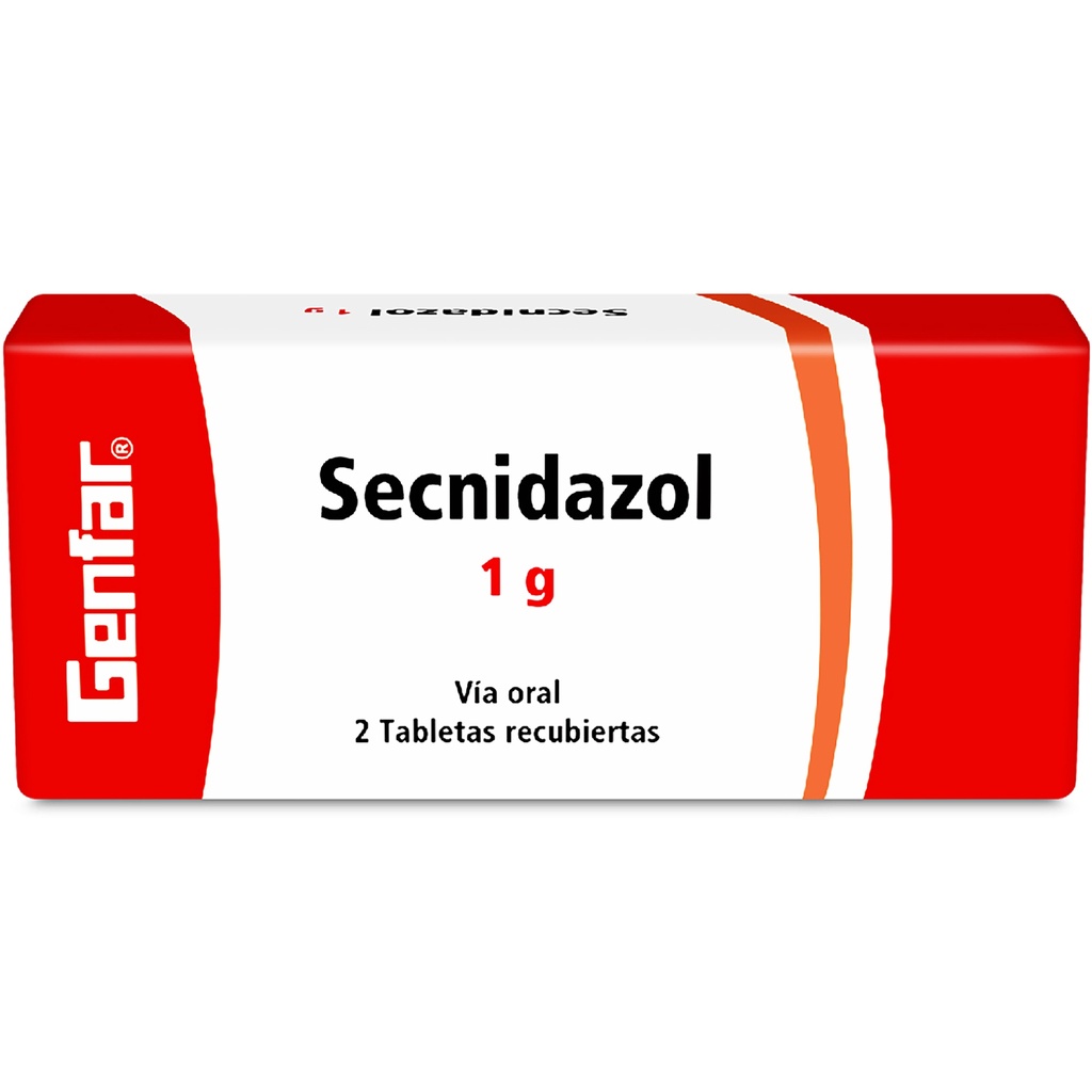 SECNIDAZOL TAB 1GR X 2  GF