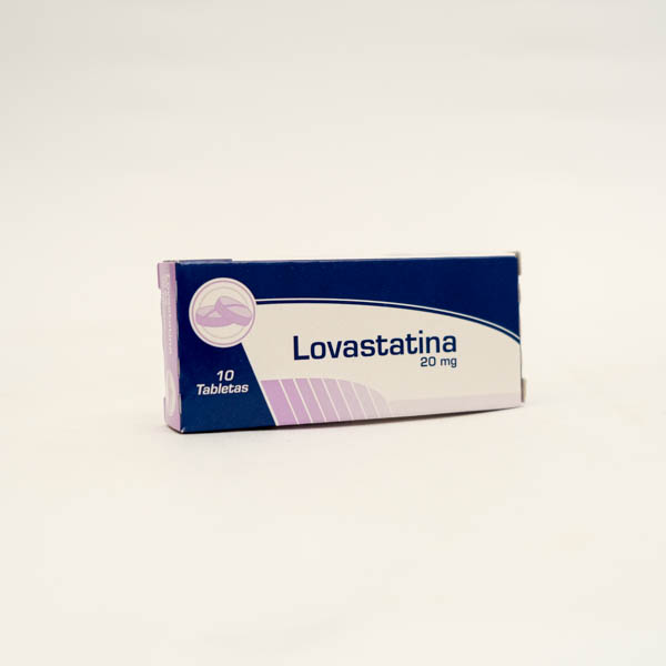 LOVASTATINA TAB 20MG X 10  PC