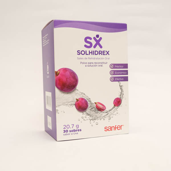 SALES DE REHID X 30 UVA SOLHIDREX LABINCO