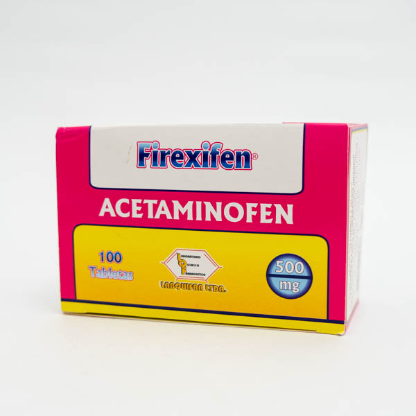 FIREXIFEN TAB 500MG X 100 LABQUIFAR