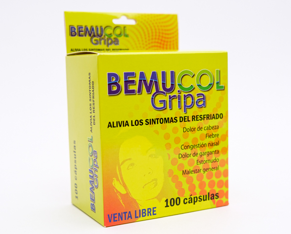 BEMUCOL GRIPA CAJA X 100  GC FARMA