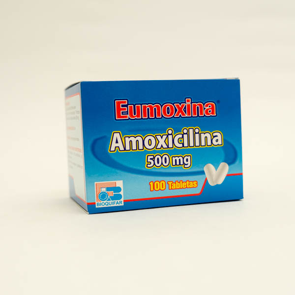 EUMOXINA TAB 500MG X 100 BIOQUIFAR