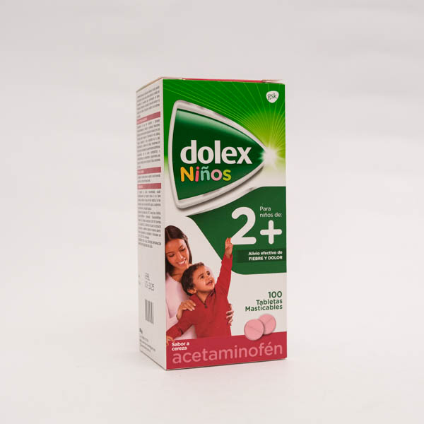 DOLEX TAB NIÑOS 100MG X 100  HALEON