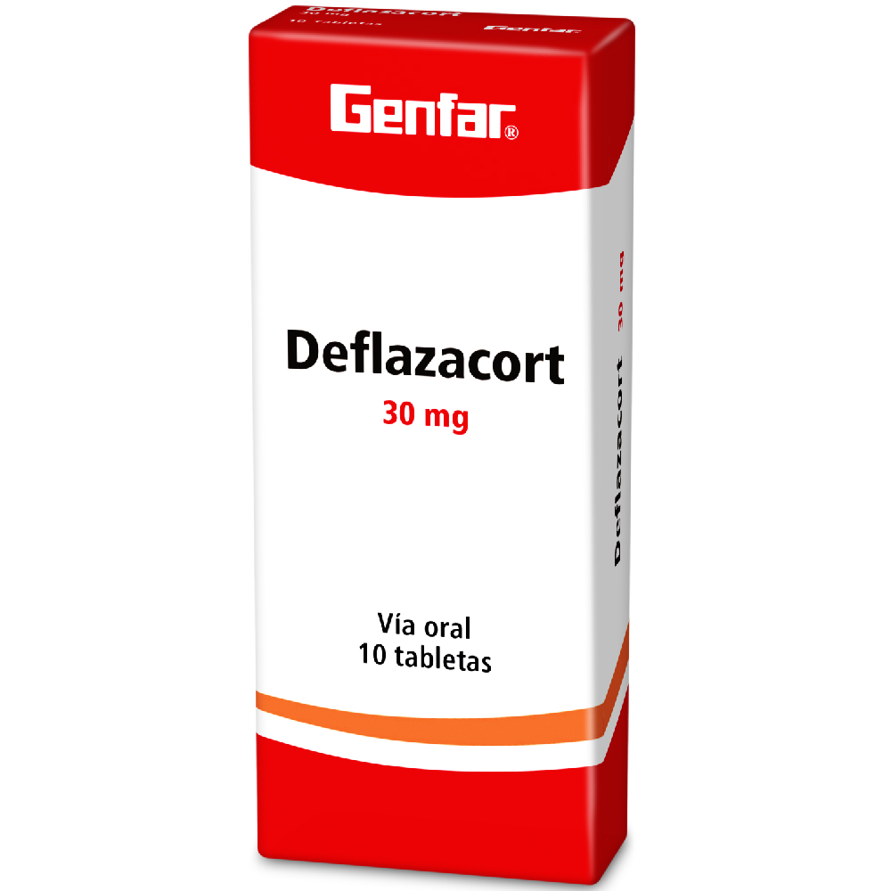 DEFLAZACORT TAB 30MG X 10  GF