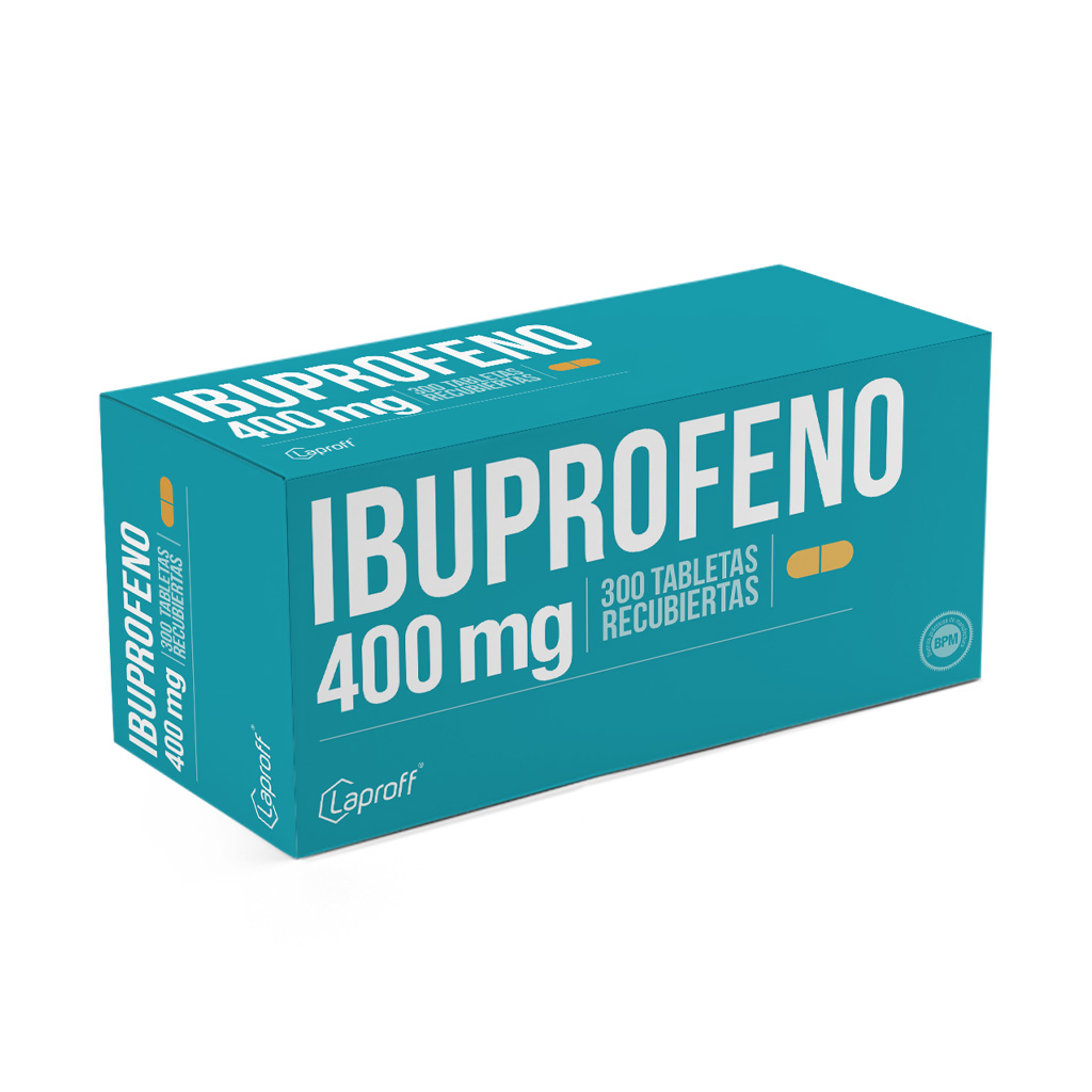 IBUPROFENO TAB 400MG X 300  LAPROFF