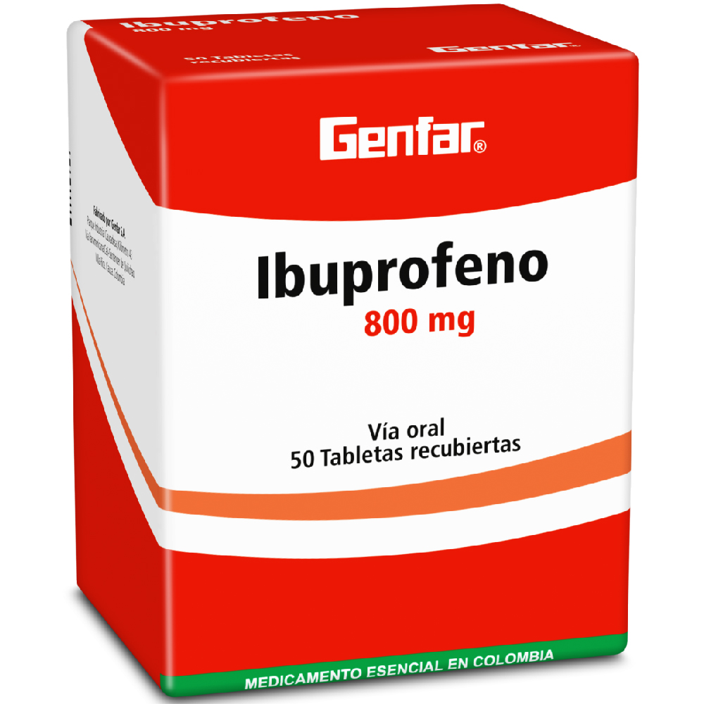 IBUPROFENO TAB 800MG X 50  GF