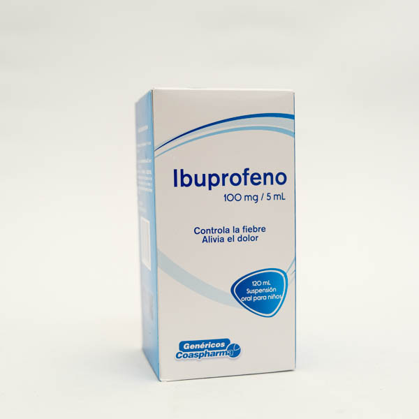 IBUPROFENO SUS 100MG X 120ML  PC