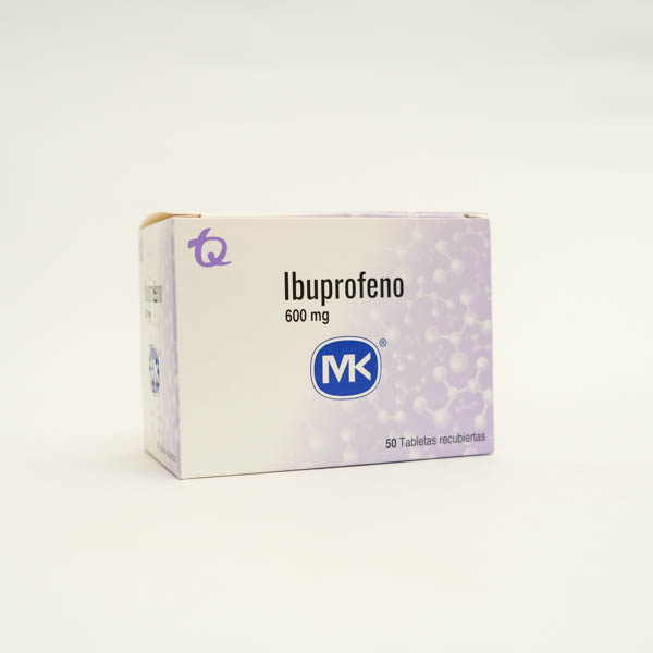 IBUPROFENO TAB 600MG X 50  MK