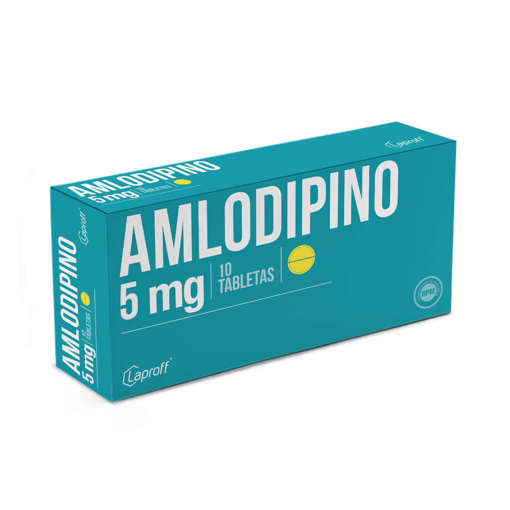 AMLODIPINO TAB 5MG X 10  LAPROFF