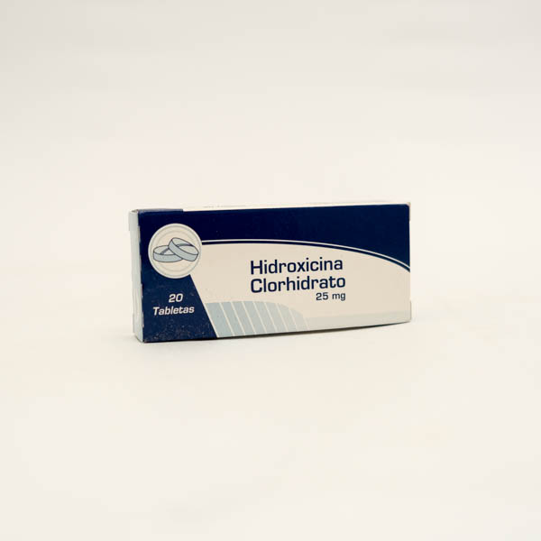 HIDROXICINA TAB 25MG X 20  PC