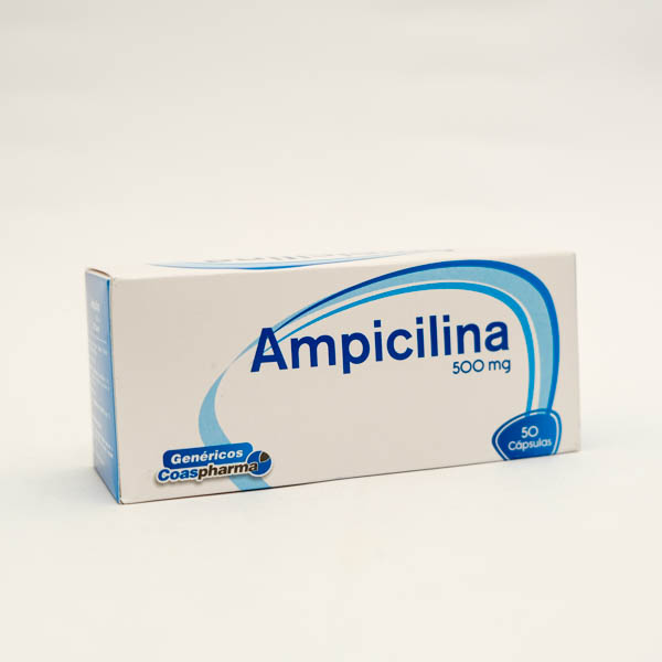 AMPICILINA CAP 500MG X 50  PC