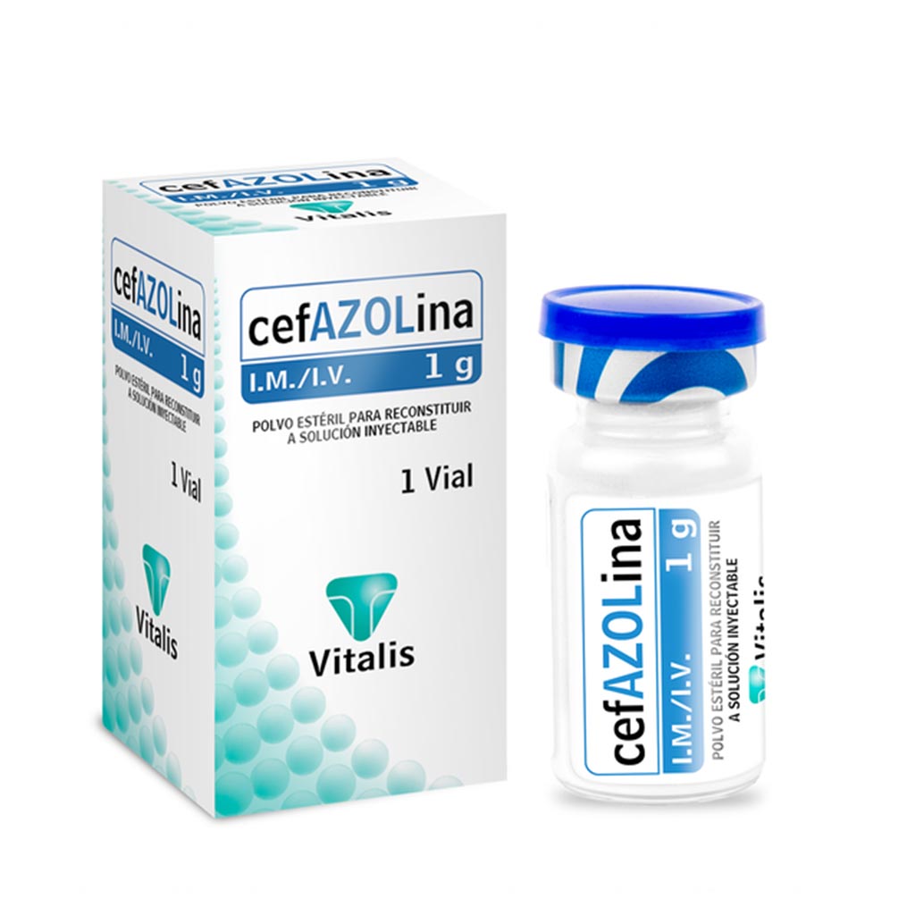 CEFAZOLINA AMP 1G X 1 VITALIS