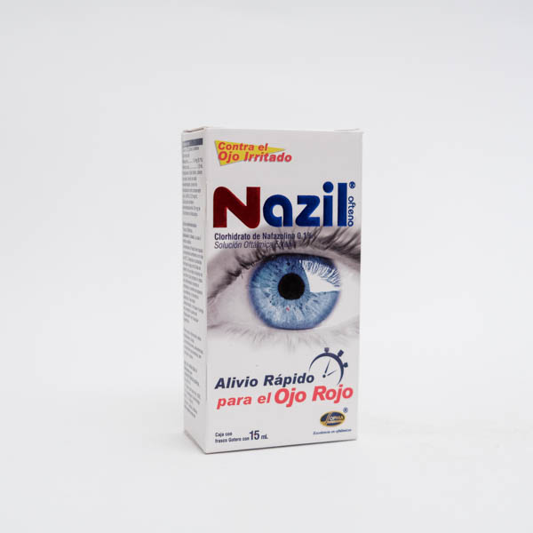 NAZIL GOTAS X 15ML NAFAZOLINA  MEDIIMP