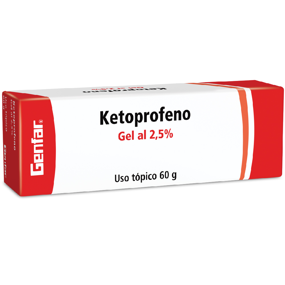 KETOPROFENO GEL AL 2 5 X 60G GF