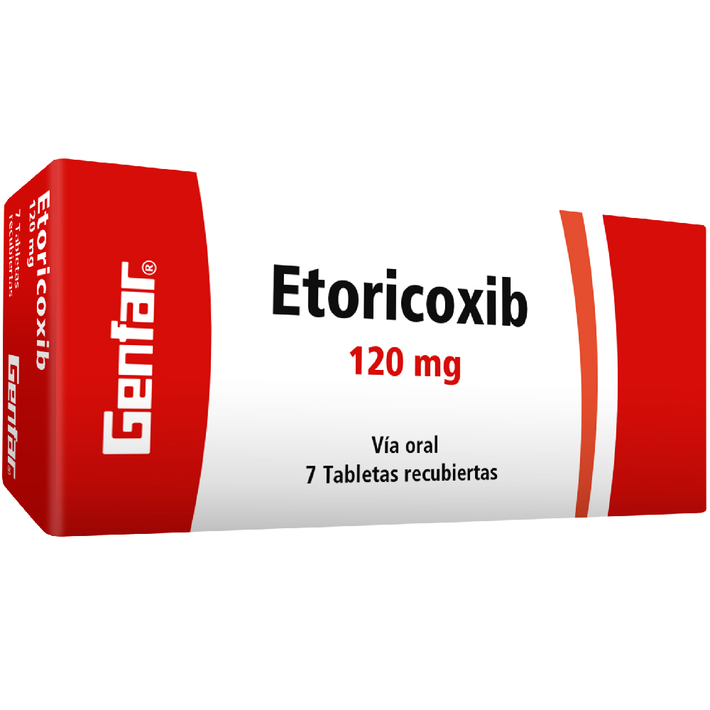 ETORICOXIB TAB 120MG X 7  GF