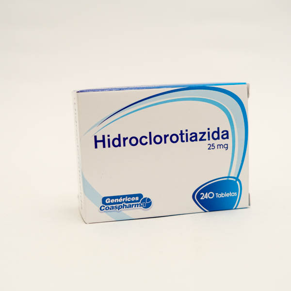 HIDROCLOROTIAZIDA TAB 25MG X 240  PC