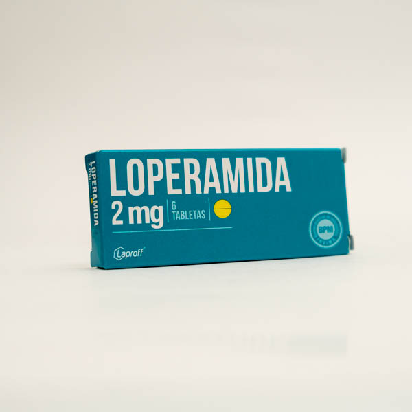 LOPERAMIDA TAB 2MG X 6  LAPROFF