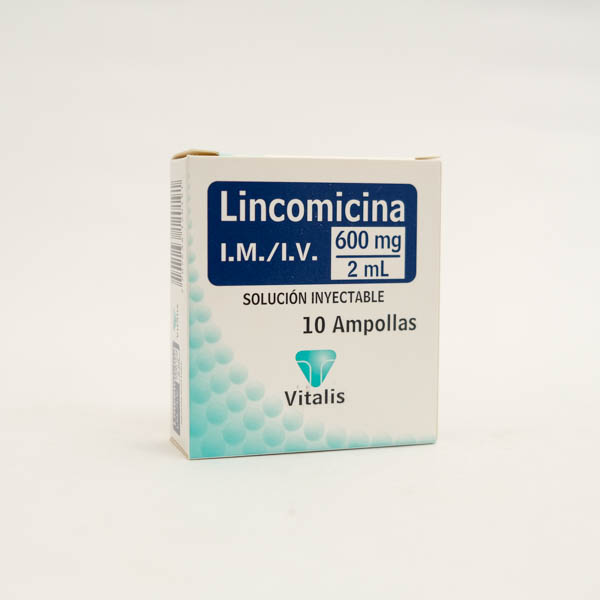 LINCOMICINA AMP 600MG X 10  VITALIS