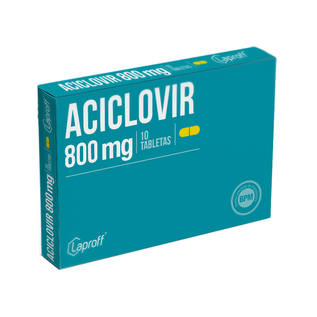 ACICLOVIR TAB 800MG X 10  LAPROFF