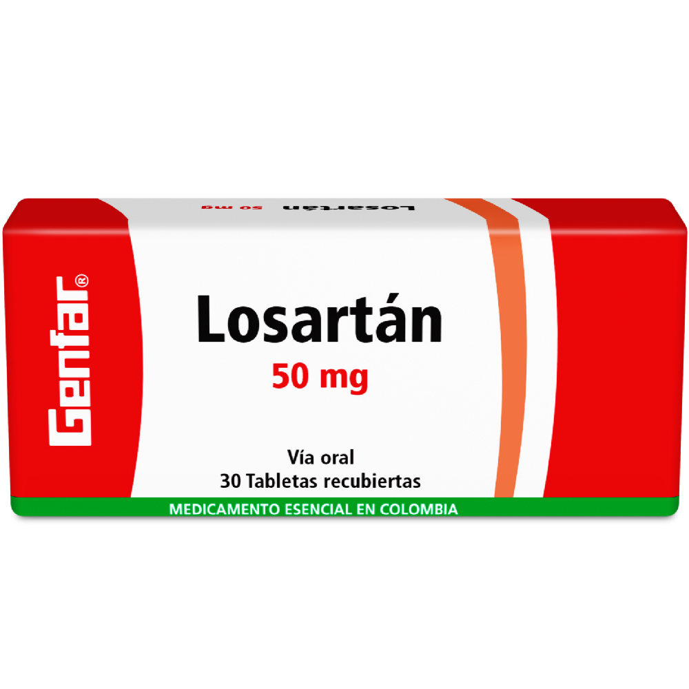 LOSARTAN TAB 50MG X 30  GF