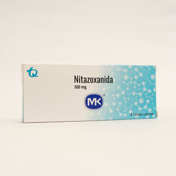 NITAZOXANIDA TAB 500MG X 6 MK