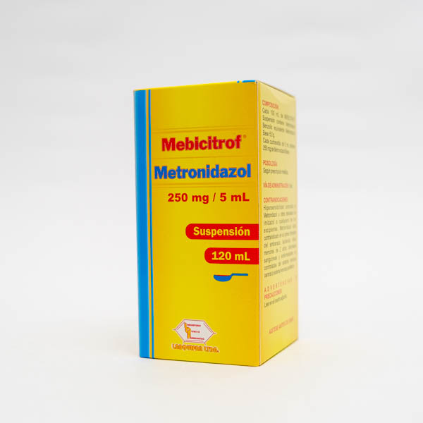 MEBICITROF JBE 250MG X 120ML LABQUIFAR