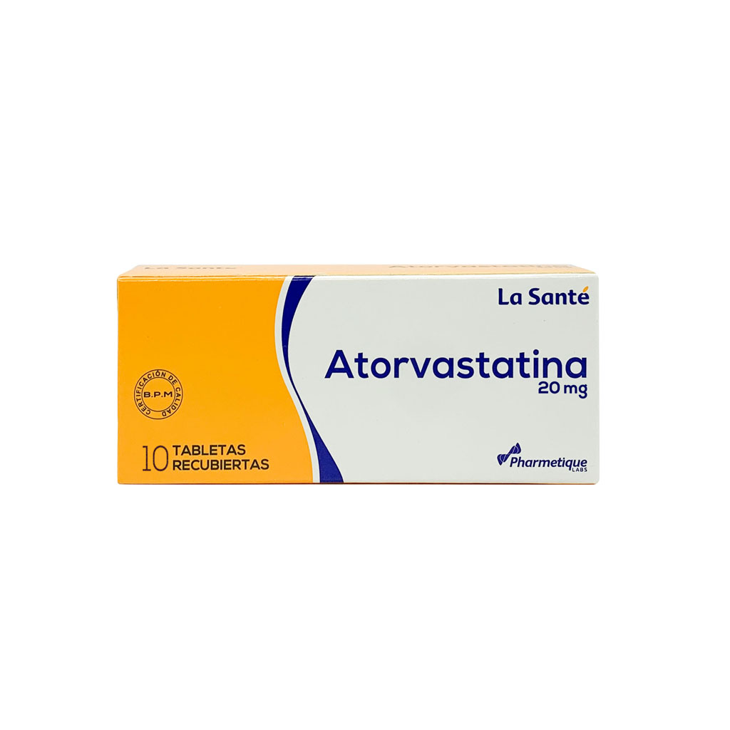 ATORVASTATINA TAB 20MG X 10  LSTE