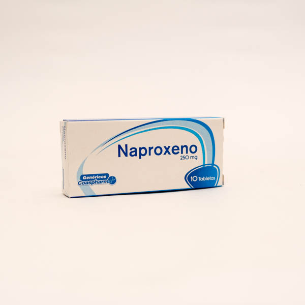 NAPROXENO TAB 250MG X 10  PC