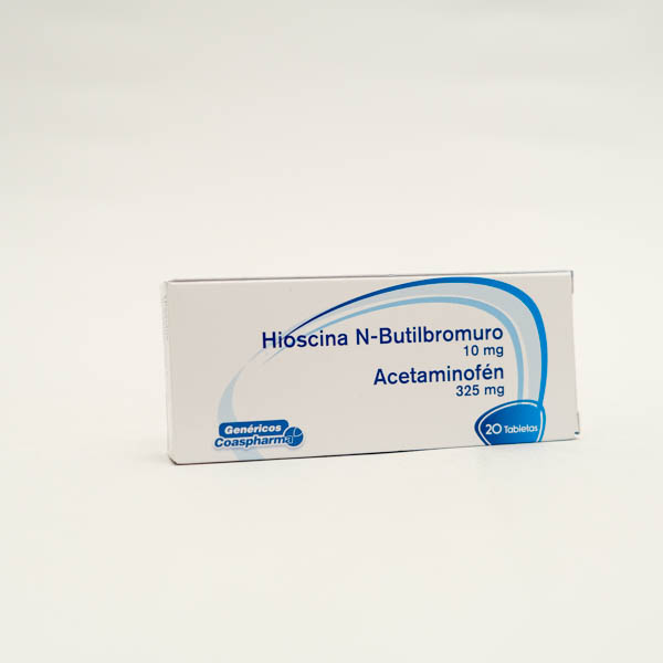 HIOSCINA ACETAMIN TAB X 20  PC