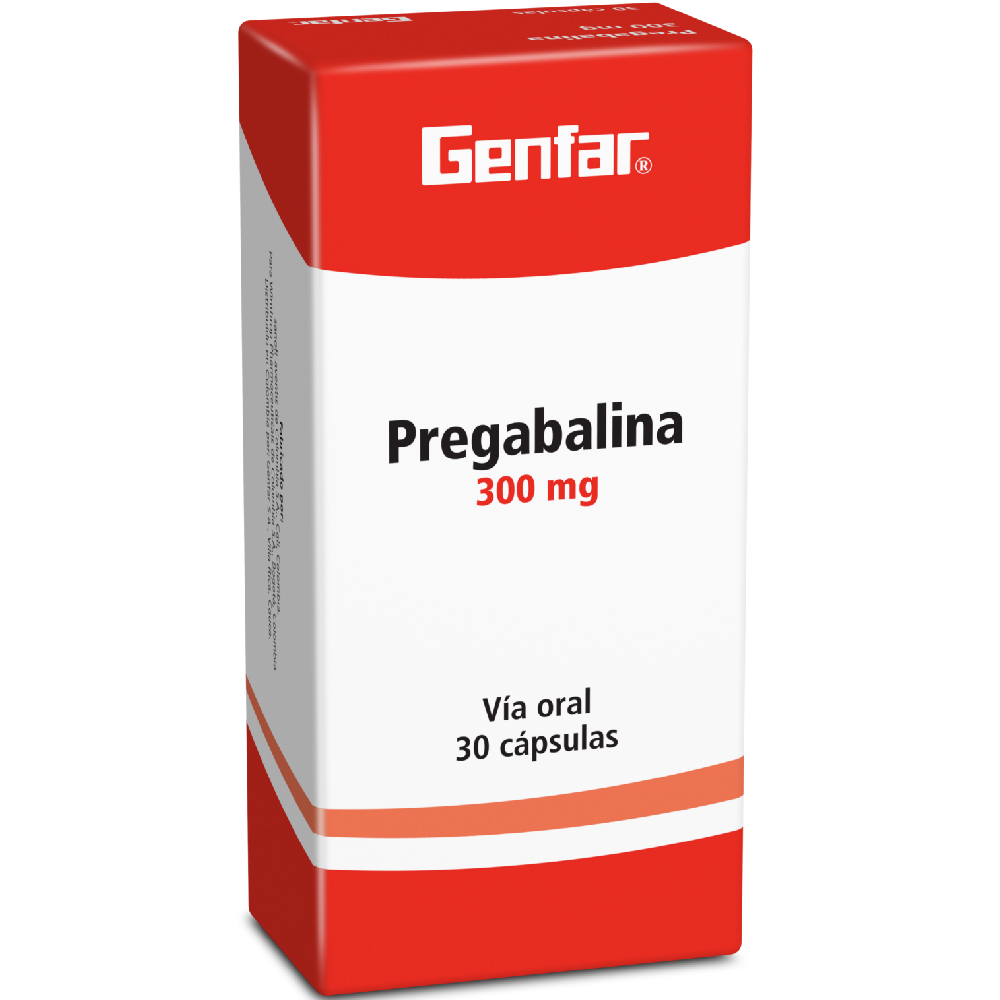 PREGABALINA CAP 300MG X 30  GF