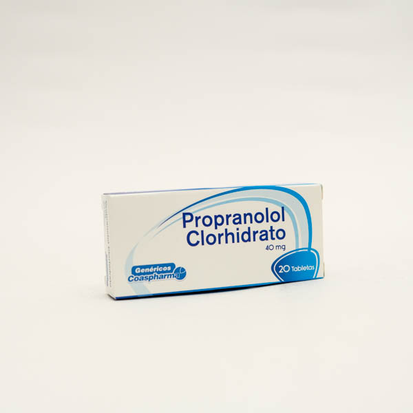 PROPANOLOL TAB 40MG X 20  PC