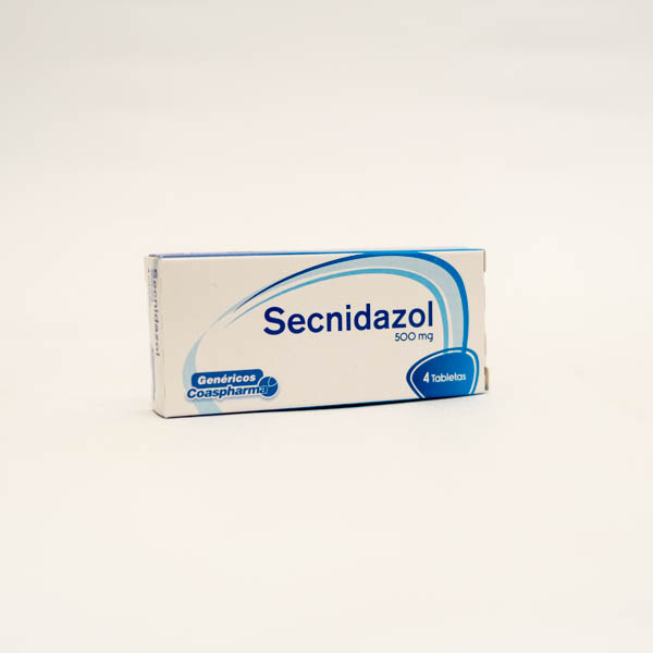 SECNIDAZOL TAB 500MG X 4  PC