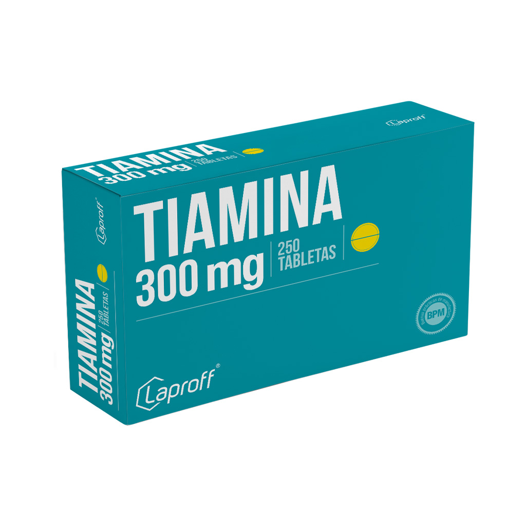 TIAMINA TAB 300MG X 250  LAPROFF