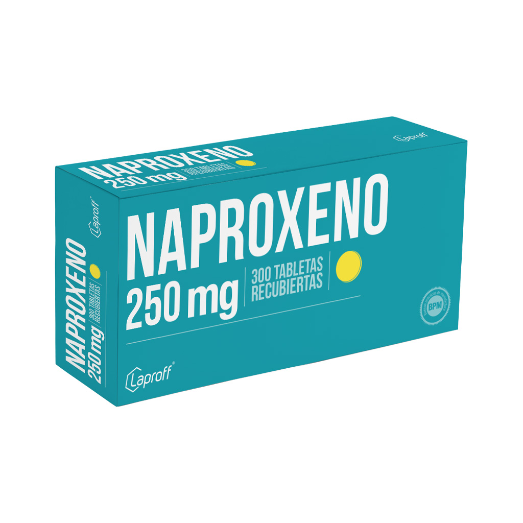 NAPROXENO TAB 250MG X 300  LAPROFF