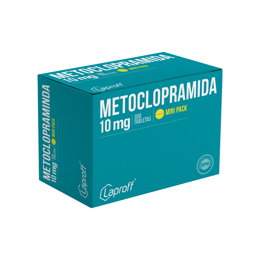 METOCLOPRAMIDA TAB 10MG X 300  LAPROFF