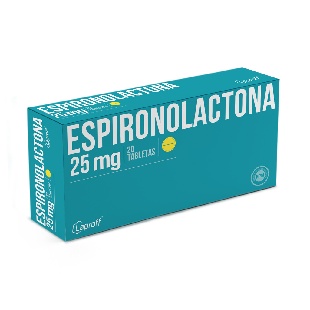 ESPIRONOLACTONA TAB 25MG X 20  LAPROFF