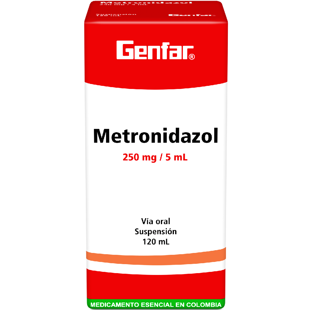 METRONIDAZOL SUS 250MG X 120  GF