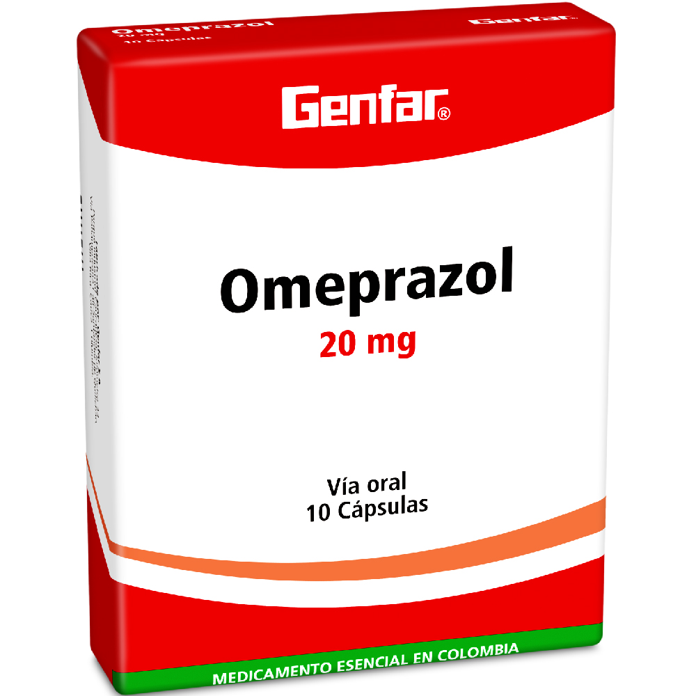 OMEPRAZOL CAP 20MG X 10  GF