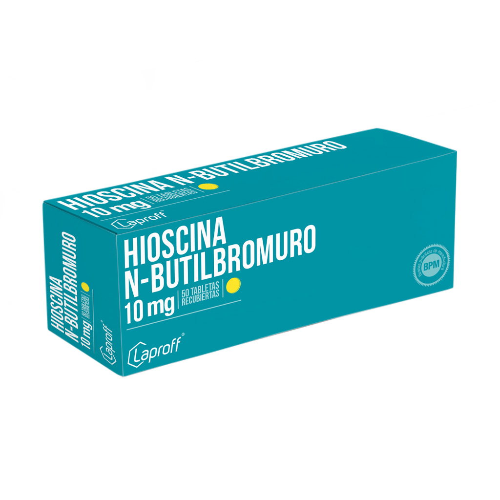 HIOSCINA BUTIL BROM 10MG X 50  LAPROFF