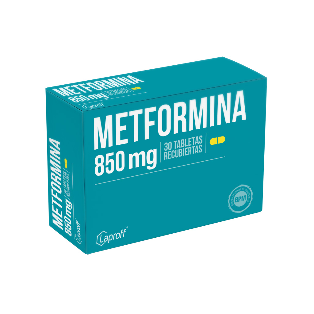 METFORMINA TAB 850MG X 30  LAPROFF