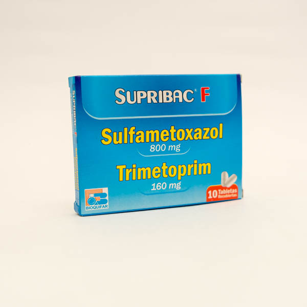 SUPRIBAC F TAB 160 800 X 10 BIOQUIFAR