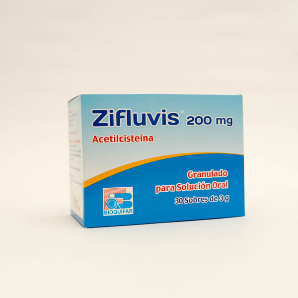 ZIFLUVIS SOBRES 200MG X 30 BIOQUIFAR